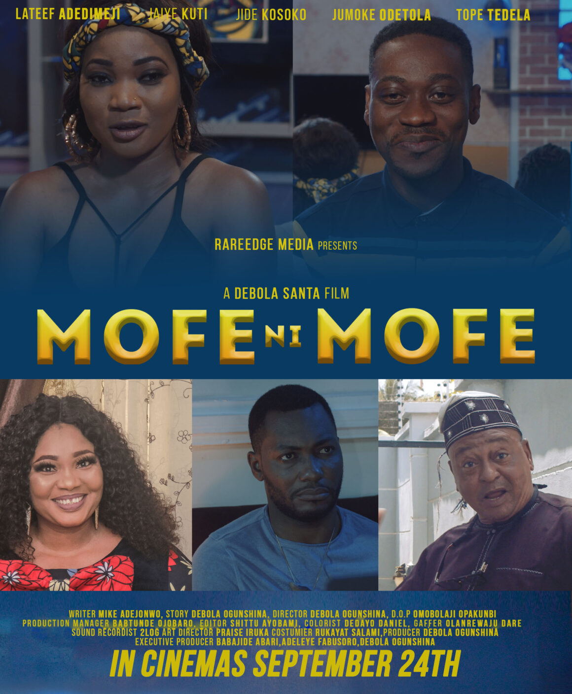 Mofe ni Mofe: A Romantic Drama with a Dark Comedic Twist.