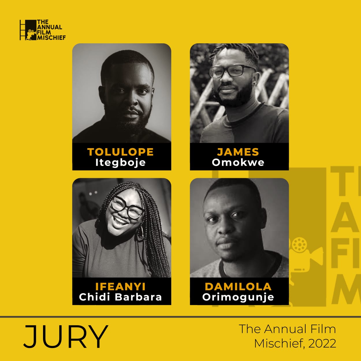The Annual Film Mischief names its Jury Members.