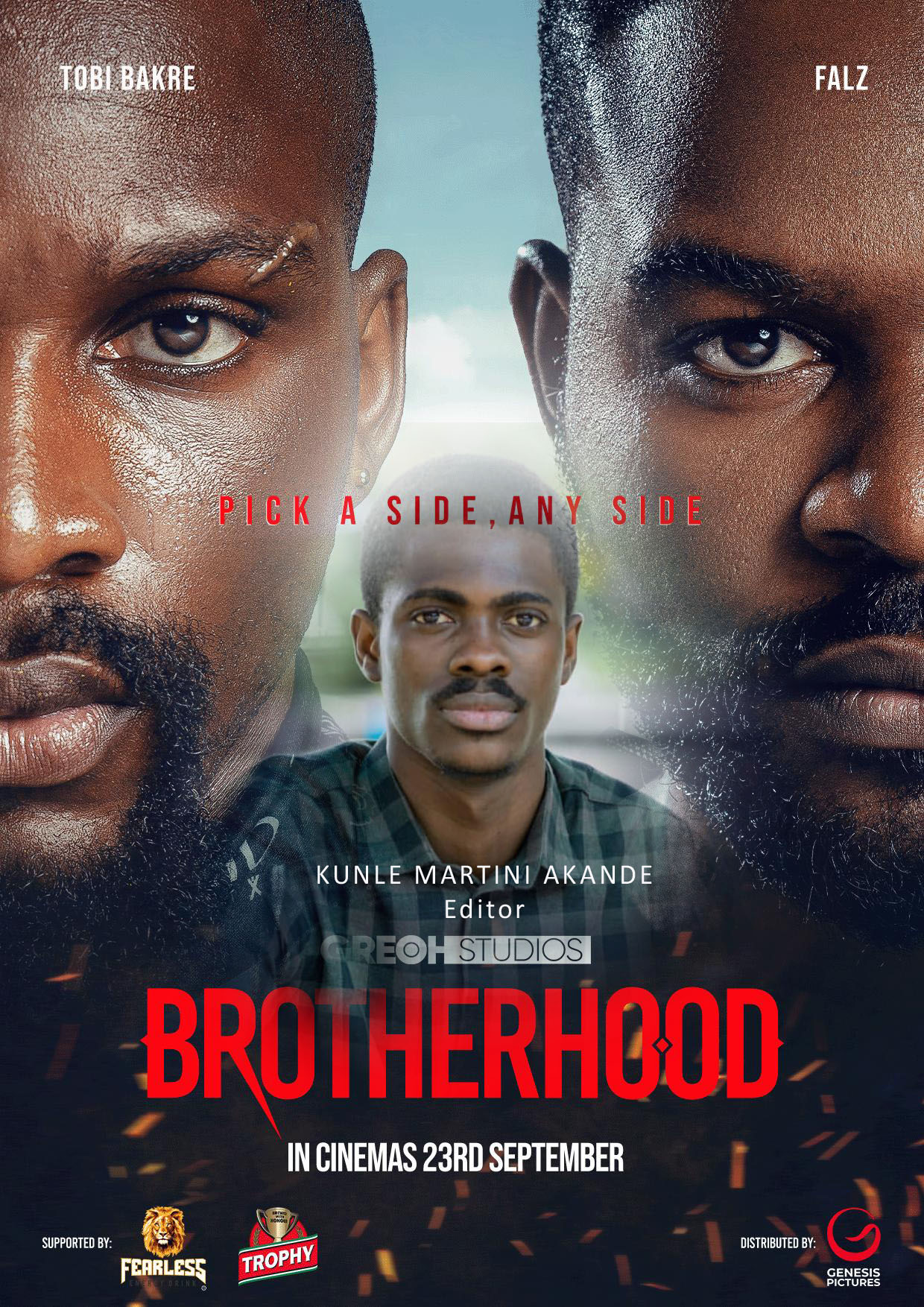 Martini Akande on editing Brotherhood